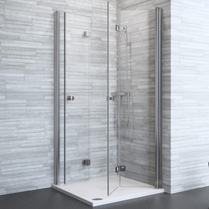 welltime by GEO Eckdusche BDEH4001010, BxT: 100x100 cm, Einscheibensicherheitsglas