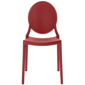 Stühle in Rot Kunststoff (2er Set)