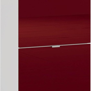 GERMANIA Schuhschrank COLORADO B/H/T: 53 cm x 91 30 weiß, rubinrot Schuhschränke Garderoben
