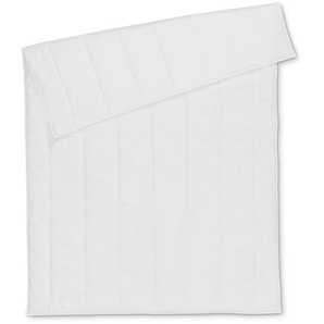 Centa-Star Faserbettdecke, Weiß, Baumwolle 135 x 200 cm