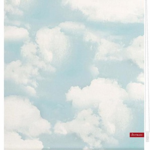Seitenzugrollo Klemmfix Motiv Wolken, LICHTBLICK ORIGINAL, Lichtschutz, ohne Bohren, freihängend, Klemmfix, bedruckt