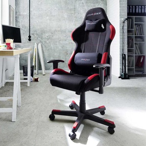 Ergonomischer Bürostuhl im Racer Design Schwarz Rot
