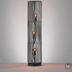 SCHÖNER WOHNEN-Kollektion Stehlampe Cage, ohne Leuchtmittel, 3x E27 max. 40 Watt, ohne Leuchtmittel