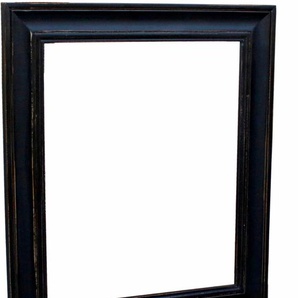 Spiegel SIT Corsica Gr. B/H/T: 68 cm x 79 cm x 10 cm, gelb (schwarz, honigfarben) Spiegel mit Ablage, Shabby Chic, Vintage