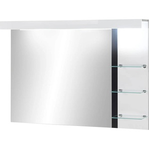 Badspiegel INOSIGN Panarea Spiegel Gr. B/H/T: 120 cm x 85 cm x 20 cm, weiß Badmöbelserien LED