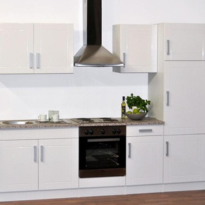 Kücheneinrichtung in Weiß (sechsteilig)