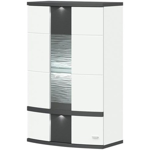 uno Hängevitrine   Gabbro ¦ weiß