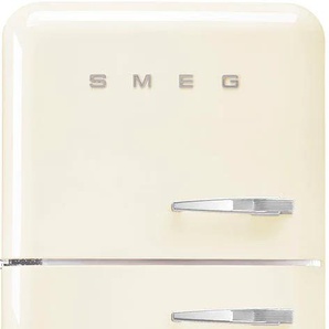 D (A bis G) SMEG Kühl-/Gefrierkombination FAB30 Kühlschränke Gr. Linksanschlag, beige (creme) Kühl-Gefrierkombinationen