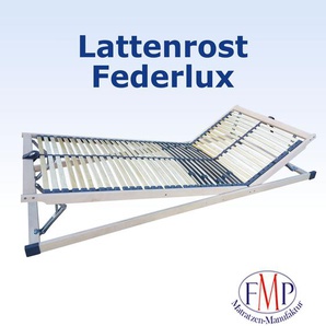 Lattenrost Federlux KF verstellbar 42 Leisten 5 cm H�he 100x190