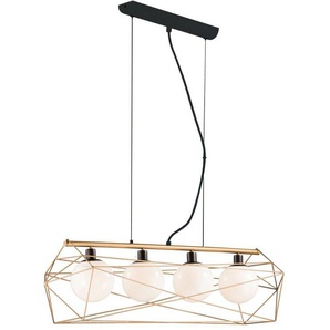LUCE Design Pendelleuchte I-ABRAXAS-S4 ORO, ohne Leuchtmittel