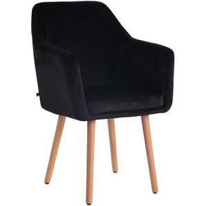 Vassgjota Dining Chair - Modern - Black - Wood - 61 cm x 58 cm x 88 cm