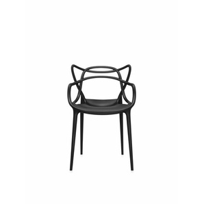 Kartell Stuhl Masters schwarz, Designer Philippe Starck, 84x57x47 cm