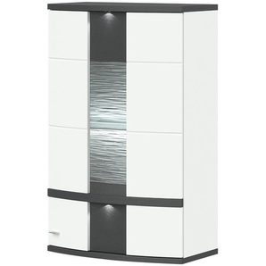 uno Hängevitrine   Gabbro ¦ weiß