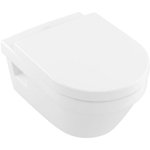 Tiefspül-WC VILLEROY & BOCH Architectura WCs weiß (weiß alpin) WC-Becken mit CeramicPlus