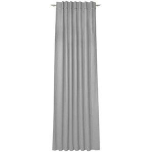 Esprit Vorhangschal , Grau , Textil , Uni , 130 cm , für Stange und Schiene geeignet , Wohntextilien, Gardinen & Vorhänge, Fertiggardinen