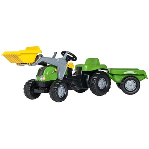 rolly toys® Tretfahrzeug, Traktor mit Trailer und Lader