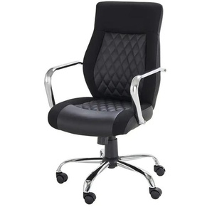Bürodrehstuhl - schwarz - 46 cm - 105 cm - 49 cm | Möbel Kraft