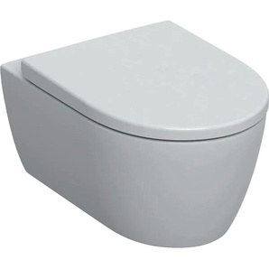 Tiefspül-WC GEBERIT iCon Neu WCs weiß WC-Becken Wand-WC mit WC-Sitz, ohne Beschichtung