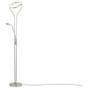 Meisterleuchten LED-Deckenfluter, 2-flammig Chrom - silber - 35,5 cm - 178 cm - 29 cm | Möbel Kraft