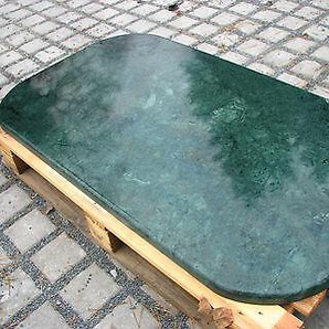 Tischplatte Marmorplatte Couchtischplatte Esstischplatte Naturstein Grün Tisch