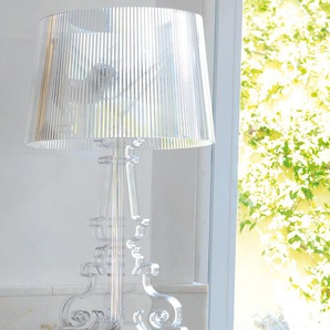 Kartell LED-Tischleuchte Bourgie transparent, Designer Ferruccio Laviani, 68/73/78 cm