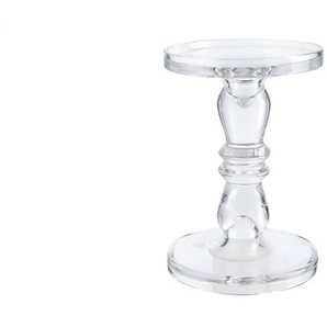 Peill+Putzler Kerzenhalter - transparent/klar - Glas - 19 cm - [13.0] | Möbel Kraft