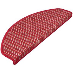 Stufenmatte Trier | Rot | 23,5 x 65 cm | Halbrund