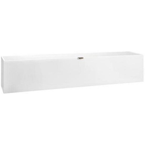Hom`in Hängeelement , Weiß , Metall , 164.6x32x29 cm , Beimöbel erhältlich , Wohnzimmer, Wohnwände, Hängeelemente