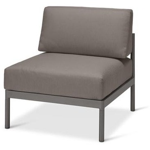 1-Sitzer Mittel-Modul mit Premium-Polsterbezügen