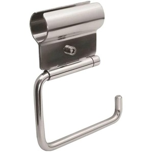 Tecuro - 1000 WC-Toilettenpapierhalter für Stütz- und Haltegriffe, Behindertengerecht, Edelstahl poliert - für Bad und wc
