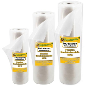 10m Gartenfolie Gewächshausfolie UV 5 Frühbeetfolie Treibhausfolie 6m breit