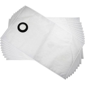 10x Staubsaugerbeutel kompatibel mit Makita 440, 445 Staubsauger - Mikrovlies, Weiß - Vhbw