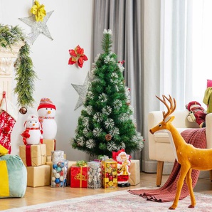 120 cm Künstlicher Weihnachtsbaum mit Schnee Kiefer Scharnier-Baum