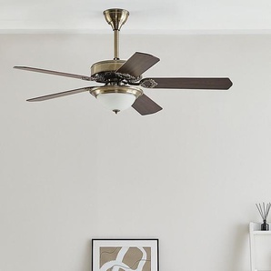 129 cm LED-Deckenventilator Gatson mit Fernbedienung