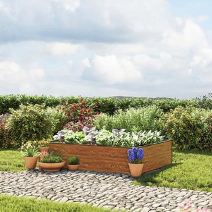 150 x 119 x 39 cm Hochbeet, Holzoptik - (GFPV00514)