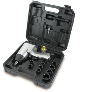 Bituxx - 16tlg Druckluft Schlagschrauber Set 1/2 Druckluftschrauber 311Nm
