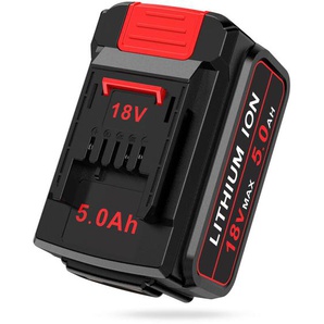 18V 5,0Ah Ersatzakku für Einhell Akku 18V, 5000mA mit LED-Anzeige Kompatibel mit Allen 18V X-Change Family Werkzeugakkus Geräte