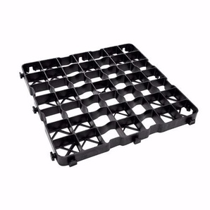1x 50x50x4cm Rasengitter PKW Rasenwabe Bodengitter Paddockplatte Rasenmatten
