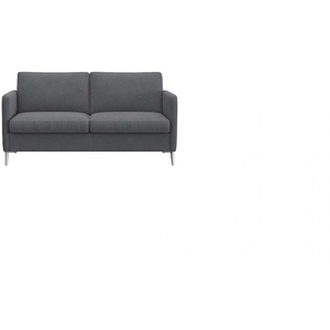 2,5-Sitzer FLEXLUX Fiore Sofas Gr. B/H/T: 181 cm x 85 cm x 92 cm, Lederoptik, grau (elephant gre) 2-Sitzer Sofas