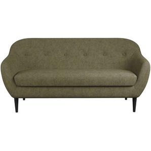 2,5-Sitzer HOME AFFAIRE Roni Sofas Gr. B/H/T: 172 cm x 83 cm x 84 cm, Microfaser, grün 2-Sitzer Sofas