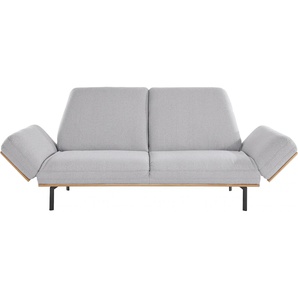2,5-Sitzer INOSIGN Linny Sofas Gr. B/H/T: 252 cm x 95 cm x 95 cm, Struktur, silberfarben (silber) 2-Sitzer Sofas