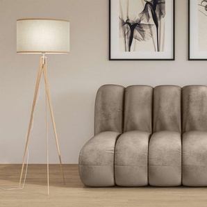 2,5-Sitzer Priya Designersofa, moderne Steppung, auch in Bouclé, grau (taupe), B:185cm H:84cm T:108cm, 100% Polyester, LEGER HOME BY LENA GERCKE, Sofas, gemütlich und modern, B/T/H: 185/108/84 cm, Topseller