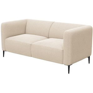 2,5-Sitzer Sofa Beige Webstoff Saia 175 x 74 x 88cm Modern