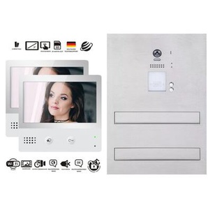 2 Familien Durchwurfbriefkasten Touchscreen mit Kamera TypA