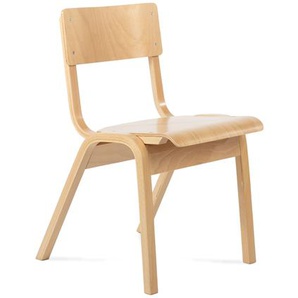 2 Kinderstühle DIM, in natur, aus Holz, von KidsDepot