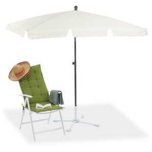 2 m x 1,2 m rechteckiger Sonnenschirm Robert