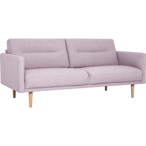 2-Sitzer ANDAS Brande Sofas Gr. B/H/T: 174 cm x 78 cm x 86 cm, Struktur fein, rosa (rose) 2-Sitzer Sofas in skandinavischem Design, verschiedene Farben verfügbar