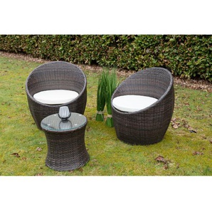 2-Sitzer Balkonset Gershom mit Polster