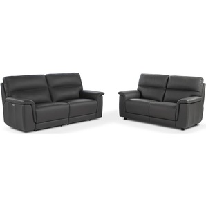 2-Sitzer CALIA ITALIA Sette Sofas Gr. B/H/T: 171 cm x 98 cm x 92 cm, Leder BULL, ohne elektrische Rela x, braun (espresso) 2-Sitzer Sofas