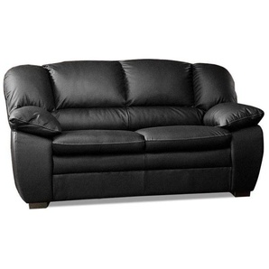 2-Sitzer COTTA Casino Sofas Gr. B/H/T: 159 cm x 90 cm x 92 cm, Luxus-Kunstleder, schwarz 2-Sitzer Sofas